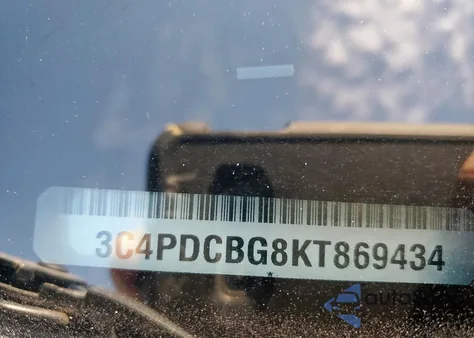 2019 Dodge Journey Se из США, поврежденный, VIN 3C4PDCBG8KT869434